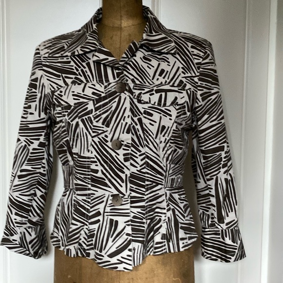 LADIES  3/4 sleeve JACKET Sz12 by HARVE BENARD. - Picture 13 of 14
